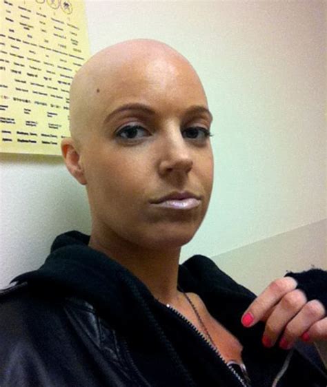 bald porn star|Hollie Stevens: Bald